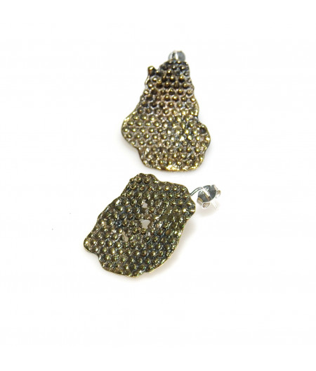 Cercei Textured brass